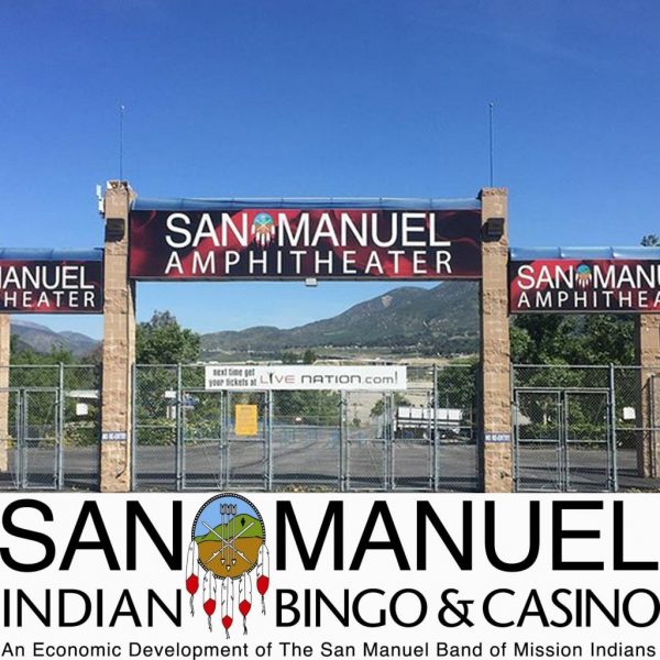San Manuel Casino Exterior Signs